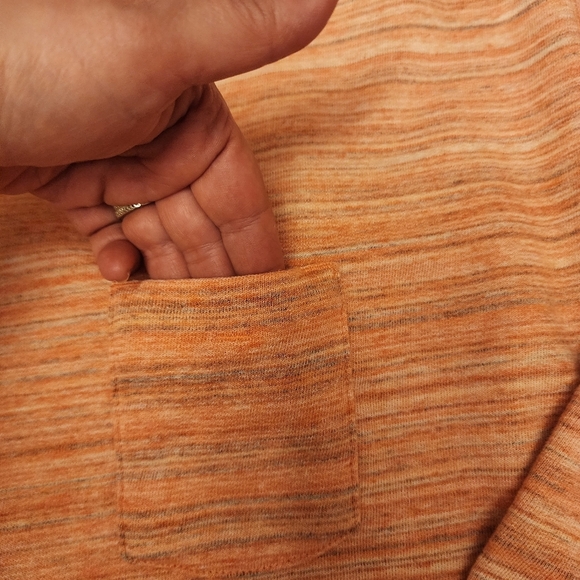 Columbia Cuffed Sleeve Peachy Pink Sweatshirt Size M - Picture 8 of 11